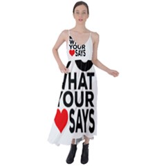 Do What Ur Heart Says Tie Back Maxi Dress by RuuGallery10