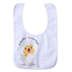 Cute Chick Baby Bib by RuuGallery10