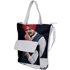 Moosewala Shoulder Tote Bag by Mayank