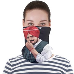 Moosewala Face Seamless Bandana (adult)