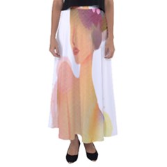 Lady Flared Maxi Skirt