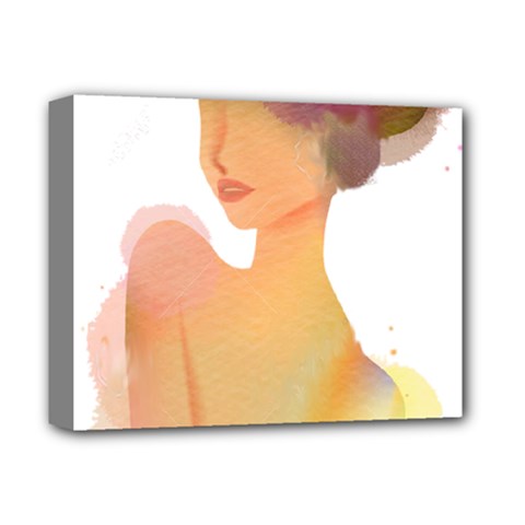 Lady Deluxe Canvas 14  X 11  (stretched) by RuuGallery10