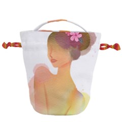 Lady Drawstring Bucket Bag