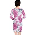 Pattern Flowers Texture Design Long Sleeve Nightdress View2