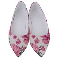 Pattern Flowers Texture Design Women s Low Heels by Grandong