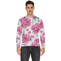 Pattern Flowers Texture Design Men s Fleece Sweatshirt by Grandong