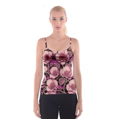 Plum Blossom Blossom Spaghetti Strap Top by Grandong