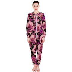 Plum Blossom Blossom Onepiece Jumpsuit (ladies)