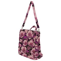 Plum Blossom Blossom Crossbody Backpack by Grandong