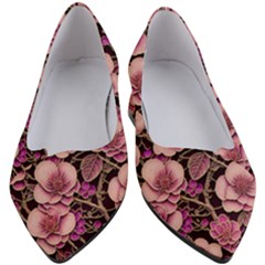 Plum Blossom Blossom Women s Block Heels  by Grandong