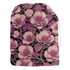 Plum Blossom Blossom Drawstring Pouch (3xl) by Grandong