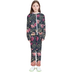 Flower Pattern Kids  Tracksuit by Grandong