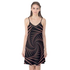 Wave Curve Abstract Art Backdrop Camis Nightgown  by Grandong