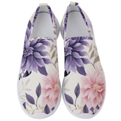 Flowers Pattern Floral Men s Slip On Sneakers by Grandong