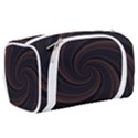 Wave Curves Abstract Art Backdrop Toiletries Pouch View2