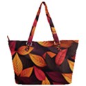 Leaves Autumn Full Print Shoulder Bag View2