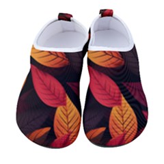 Leaves Autumn Kids  Sock-style Water Shoes by Grandong