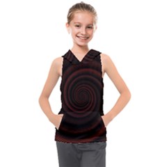 Abstract Art Backdrop Background Kids  Sleeveless Hoodie