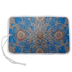 Flower Mandala Pattern Pen Storage Case (m) by Grandong