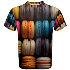 Macaroon Sweet Treat Men s Cotton Tee by Grandong