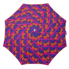 Purple Design Scrapbooking Blue Straight Umbrellas by Grandong