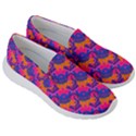 Purple Design Scrapbooking Blue Men s Lightweight Slip Ons View3