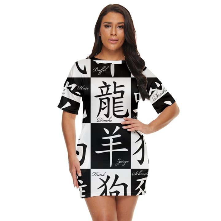 Chinese Zodiac Signs Star Just Threw It On Dress