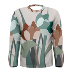 Flowers Plants Leaves Foliage Men s Long Sleeve Tee by pakminggu