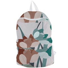 Flowers Plants Leaves Foliage Foldable Lightweight Backpack by pakminggu