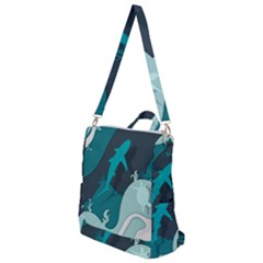 Ocean Turtle Shark Sea Life Sea Crossbody Backpack by pakminggu