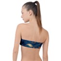 Forest River Night Evening Moon Classic Bandeau Bikini Top  View2