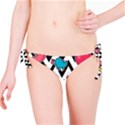 Vector-romantic-love-seamless-pattern Bikini Bottoms View1