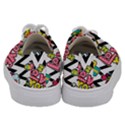 Vector-romantic-love-seamless-pattern Kids  Low Top Canvas Sneakers View4