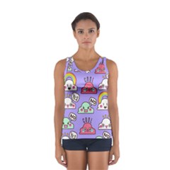 Cloud-seamless-pattern -- Sport Tank Top  by pakminggu