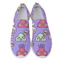 Cloud-seamless-pattern -- Women s Slip On Sneakers View1