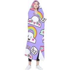 Cloud-seamless-pattern -- Wearable Blanket by pakminggu