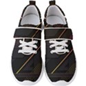 Gradient-geometric-shapes-dark-background Men s Velcro Strap Shoes View1