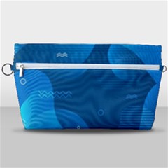 Abstract-classic-blue-background Handbag Organizer by pakminggu