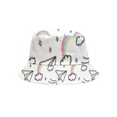 Cute-art-print-pattern Inside Out Bucket Hat (kids) by pakminggu