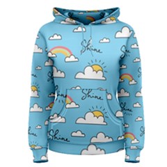 Sky Pattern Women s Pullover Hoodie by pakminggu