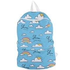 Sky Pattern Foldable Lightweight Backpack by pakminggu