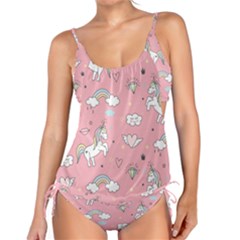 Cute-unicorn-seamless-pattern Tankini Set by pakminggu