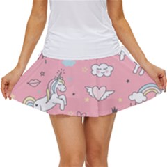 Cute-unicorn-seamless-pattern Women s Skort by pakminggu