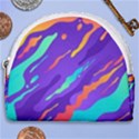 Multicolored-abstract-background Horseshoe Style Canvas Pouch View1