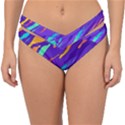 Multicolored-abstract-background Double Strap Halter Bikini Bottoms View1