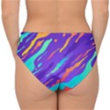 Multicolored-abstract-background Double Strap Halter Bikini Bottoms View2