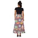 Cute-seamless-pattern-with-doodle-birds-balloons Tiered Ruffle Maxi Skirt View4