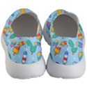 Cute-kawaii-ice-cream-seamless-pattern Men s Lightweight Slip Ons View4