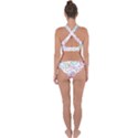 Cute-doodle-cartoon-seamless-pattern Cross Back Hipster Bikini Set View2