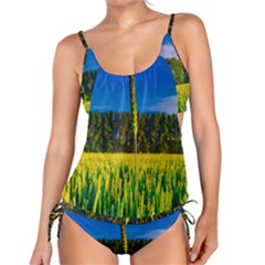 Different Grain Growth Field Tankini Set by Ravend